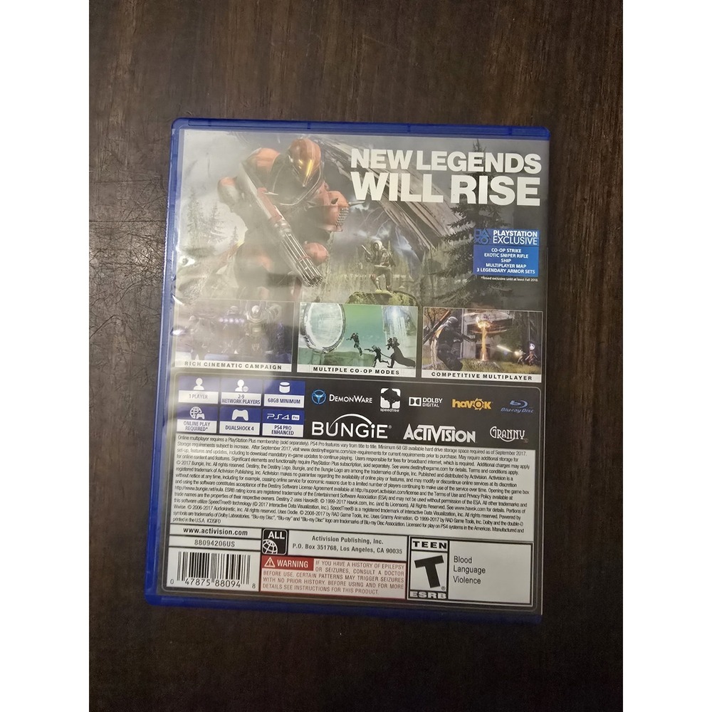 Destiny 2 (Sony PlayStation 4 PS4) Game - Excellent Condition - - Picture 4 of 4